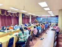 ทน.แม่สอด จัดการประชุมสรุปผลการดำเนินงานและวางแผนการสำรวจผู้ประสบปัญหาทางสังคม ปีงบประมาณ 2567