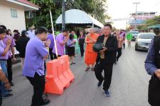 ทน.แม่สอด พิธีเปิดโครงการก่อสร้างระบบจำหน่ายไฟฟ้าเป็นเคเบิลใต้ดิน บริเวณถนนประสาทวิถี ระยะทาง 1.6 กิโลเมตร
