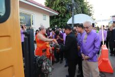 ทน.แม่สอด พิธีเปิดโครงการก่อสร้างระบบจำหน่ายไฟฟ้าเป็นเคเบิลใต้ดิน บริเวณถนนประสาทวิถี ระยะทาง 1.6 กิโลเมตร