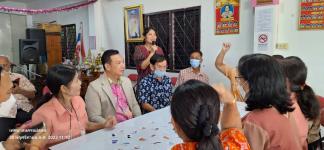 ทน.แม่สอด เข้าร่วมกิจกรรมกลุ่มผู้สูงอายุชุมชนตาลเดี่ยวประจำเดือนพฤศจิกายน