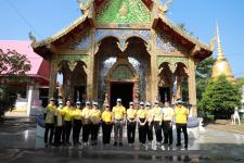 ทน.แม่สอด จัดกิจกรรมจิตอาสาพัฒนาปรับปรุงภูมิทัศน์ เพื่อถวายเป็นพระราชกุศล วันคล้ายวันพระบรมราชสมภพ พระบาทสมเด็จพระบรมชนกาธิเบศร มหาภูมิพลอดุลยเดชมหาราช บรมนาถบพิตร วันชาติและวันพ่อแห่งชาติ 