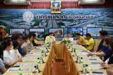 ทน.แม่สอด ต้อนรับข้าราชการโอน (ย้าย) มาดำรงตำแหน่ง  ประจำสำนักงานเทศบาลนครแม่สอด            