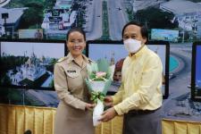 ทน.แม่สอด ต้อนรับข้าราชการโอน (ย้าย) มาดำรงตำแหน่ง  ประจำสำนักงานเทศบาลนครแม่สอด            