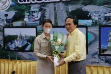 ทน.แม่สอด ต้อนรับข้าราชการโอน (ย้าย) มาดำรงตำแหน่ง  ประจำสำนักงานเทศบาลนครแม่สอด            