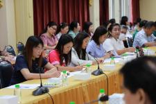 ทน.แม่สอด จัดประชุมหัวหน้าส่วนราชการ ครั้งที่ 10/2566 ประจำเดือน ธันวาคม 2566