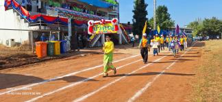 ทน.แม่สอด ร่วมพิธีเปิดการแข่งขันกีฬาสีภายใน ประจำปี 2566 โรงเรียนเทศบาลวัดชุมพลคีรี