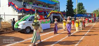 ทน.แม่สอด ร่วมพิธีเปิดการแข่งขันกีฬาสีภายใน ประจำปี 2566 โรงเรียนเทศบาลวัดชุมพลคีรี