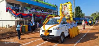 ทน.แม่สอด ร่วมพิธีเปิดการแข่งขันกีฬาสีภายใน ประจำปี 2566 โรงเรียนเทศบาลวัดชุมพลคีรี