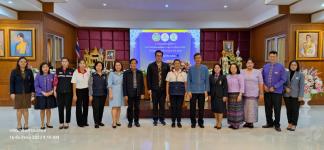 ทน.แม่สอด ร่วมพิธีเปิดการประชุมเชิงปฏิบัติการ โครงการส่งเสริมและพัฒนาการพูด อ่าน เขียน ภาษาไทยจังหวัดตาก ประจำปีงบประมาณ 2567