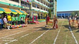 ทน.แม่สอด เข้าร่วมพิธีเปิดการแข่งขันกีฬาสีภายในโรงเรียนเทศบาลวัดมณีไพรสณฑ์ ประจำปีการศึกษา 2566