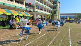 ทน.แม่สอด เข้าร่วมพิธีเปิดการแข่งขันกีฬาสีภายในโรงเรียนเทศบาลวัดมณีไพรสณฑ์ ประจำปีการศึกษา 2566