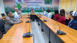 ทน.แม่สอด ต้อนรับตัวแทนจากหน่วยงานและสถานศึกษา เพื่อสวัสดีปีใหม่ และขอคำอวยพรในวาระดิถีขึ้นปีใหม่ ประจำปี 2567