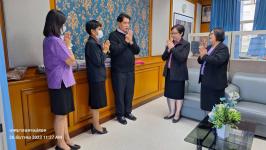 ทน.แม่สอด ต้อนรับตัวแทนจากหน่วยงานและสถานศึกษา เพื่อสวัสดีปีใหม่ และขอคำอวยพรในวาระดิถีขึ้นปีใหม่ ประจำปี 2567