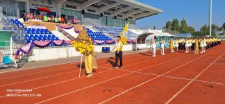 ทน.แม่สอด ร่วมพิธีเปิดการแข่งขันกีฬา-กรีฑา นักเรียนโรงเรียนเทศบาลเฉลิม   พระเกียรติสมเด็จพระเทพรัตนราชสุดาฯ สยามบรมราชกุมารี อินทนิลเกมส์ ครั้งที่ 11