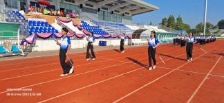 ทน.แม่สอด ร่วมพิธีเปิดการแข่งขันกีฬา-กรีฑา นักเรียนโรงเรียนเทศบาลเฉลิม   พระเกียรติสมเด็จพระเทพรัตนราชสุดาฯ สยามบรมราชกุมารี อินทนิลเกมส์ ครั้งที่ 11
