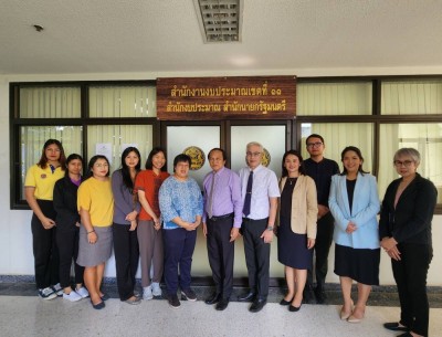 ทน.แม่สอด เข้าพบผู้แทน ผอ. สำนักงบประมาณเขตที่ 11 จังหวัดพิษณุโลก