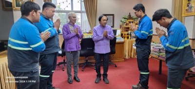 ทน.แม่สอด ต้อนรับคณะตัวแทนหน่วยงานและประธานชุมชน เพื่อสวัสดีปีใหม่         และขอคำอวยพรในวาระดิถีขึ้นปีใหม่ 2567