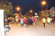 Midnightn  Songkran ถนนยอดข้าว นครแม่สอด 