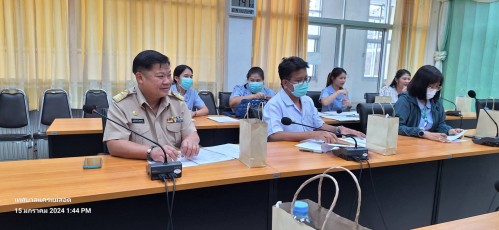 ทน.แม่สอด จัดประชุมคณะกรรมการกองทุนหลักประกันสุขภาพระดับท้องถิ่นเทศบาลนครแม่สอด ครั้งที่ 2 ประจำปีงบประมาณ 2567