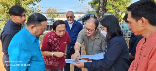 ทน.แม่สอด ลงพื้นที่ร่วมกับรองอธิบดีกรมโยธา ฯ ดำเนินโครงการพัฒนาสวนสาธารณะประโยชน์ สนามกีฬานันทนาการ และลานวัฒนธรรม