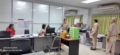 ทน.แม่สอด ติดตามความคืบหน้าการปรับปรุง/ย้ายห้องทะเบียนราษฎร์