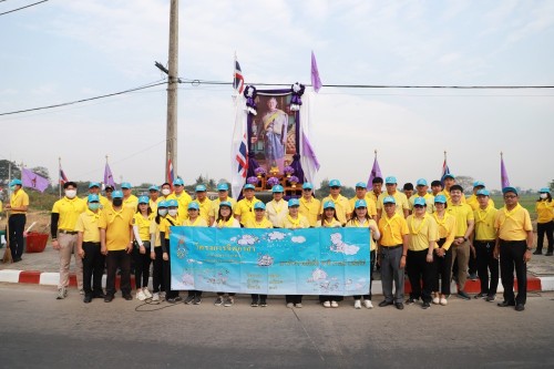 ทน.แม่สอด จัดกิจกรรมจิตอาสาปรับภูมิทัศน์เส้นทางเสด็จฯ ถนนทางหลวงชนบท 3050