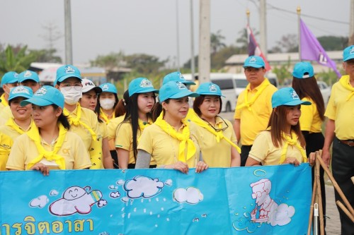 ทน.แม่สอด จัดกิจกรรมจิตอาสาปรับภูมิทัศน์เส้นทางเสด็จฯ ถนนทางหลวงชนบท 3050