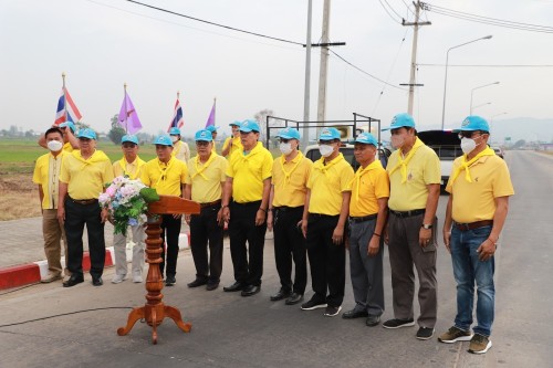ทน.แม่สอด จัดกิจกรรมจิตอาสาปรับภูมิทัศน์เส้นทางเสด็จฯ ถนนทางหลวงชนบท 3050