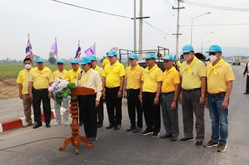 ทน.แม่สอด จัดกิจกรรมจิตอาสาปรับภูมิทัศน์เส้นทางเสด็จฯ ถนนทางหลวงชนบท 3050