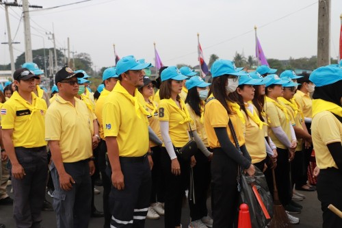 ทน.แม่สอด จัดกิจกรรมจิตอาสาปรับภูมิทัศน์เส้นทางเสด็จฯ ถนนทางหลวงชนบท 3050