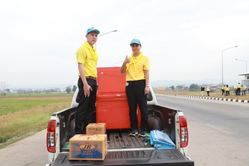 ทน.แม่สอด จัดกิจกรรมจิตอาสาปรับภูมิทัศน์เส้นทางเสด็จฯ ถนนทางหลวงชนบท 3050