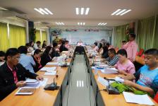 เทศบาลนครแม่สอด จัดประชุมคณะผู้บริหาร สมาชิกสภาเทศบาลและหัวหน้าส่วนราชการ ครั้งที่ 2/2563