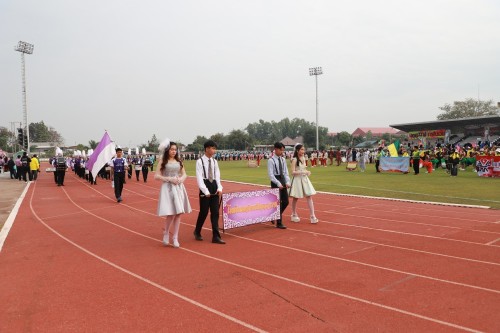 ทน.แม่สอด จัดการแข่งขันกีฬานักเรียนกลุ่มโรงเรียนในสังกัดเทศบาลนครแม่สอด ประจำปีการศึกษา 2567