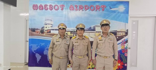 ทน.แม่สอด เข้าร่วมการรับเสด็จสมเด็จพระกนิษฐาธิราชเจ้า กรมสมเด็จพระเทพรัตนราชสุดาฯ สยามบรมราชกุมารี