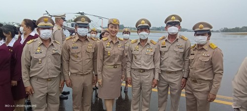 ทน.แม่สอด เข้าร่วมการรับเสด็จสมเด็จพระกนิษฐาธิราชเจ้า กรมสมเด็จพระเทพรัตนราชสุดาฯ สยามบรมราชกุมารี