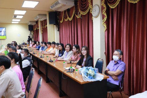ทน.แม่สอด ต้อนรับนายสุมิตร กัญจะนะ มาดำรงตำแหน่ง ผอ.กองสวัสดิการสังคม เทศบาลนครแม่สอด