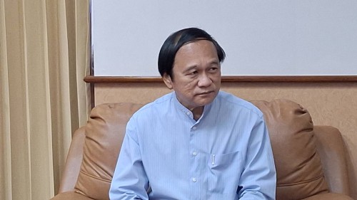 ทน.แม่สอด ต้อนรับ พลอากาศโท วัฒนชัย เจริญรัตน์ ตัวแทนสมาคมกีฬาสมัครเล่นแห่งประเทศไทย