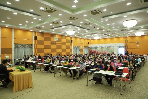 ทน.แม่สอด ร่วมพิธีเปิดโครงการฝึกอบรมส่งเสริมสุขภาพในชุมชนและสังคม ประจำปีงบประมาณ 2567