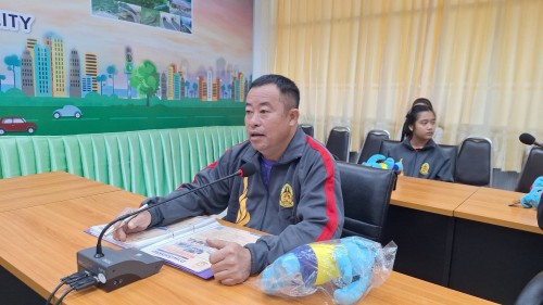 ทน.แม่สอด ร่วมแสดงความยินดีและมอบโอวาสแก่นักกีฬาและคณะครูจากโรงเรียนกีฬาเทศบาลนครแม่สอด 