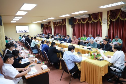 จัดประชุมหัวหน้าส่วนราชการ ครั้งที่ 2/2567 ประจำเดือน กุมภาพันธ์ 2567