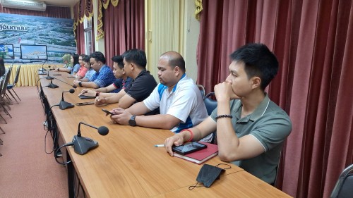 ทน.แม่สอด จัดประชุมกองสาธารณสุขและสิ่งแวดล้อม