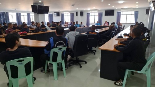 ทน.แม่สอด จัดประชุมฝ่ายป้องกันและบรรเทาสาธารณภัยฯ สำนักปลัด เทศบาลนครแม่สอด 