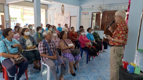 เทศบาลนครแม่สอด เข้าร่วมการประชุมกลุ่มผู้สูงอายุชุมชนร่วมแรง ประจำเดือน กุมภาพันธ์ 2567