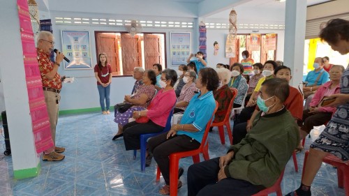 เทศบาลนครแม่สอด เข้าร่วมการประชุมกลุ่มผู้สูงอายุชุมชนร่วมแรง ประจำเดือน กุมภาพันธ์ 2567