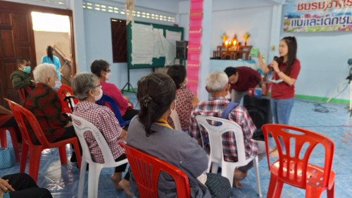 เทศบาลนครแม่สอด เข้าร่วมการประชุมกลุ่มผู้สูงอายุชุมชนร่วมแรง ประจำเดือน กุมภาพันธ์ 2567