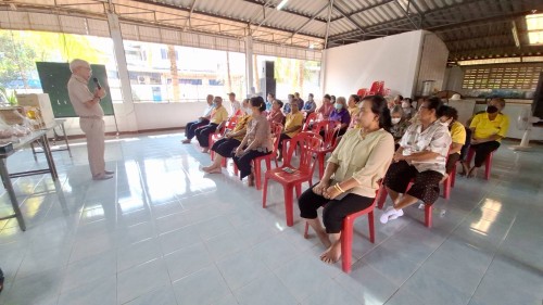 เทศบาลนครแม่สอด เข้าร่วมการประชุมกลุ่มผู้สูงอายุชุมชนร่วมใจ ประจำเดือน กุมภาพันธ์ 2567
