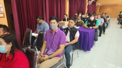 ทน.แม่สอด เข้าร่วมประชุม โครงการเสริมสร้างหมู่บ้าน และชุมชนเข้มแข็ง “อำเภอแม่สอดสีขาว ร่วมใจ ปลอดภัยยาเสพติด”