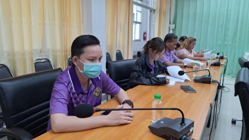 ทน.แม่สอด จัดประชุมชี้แจงปรับเปลี่ยนรูปแบบการก่อสร้างคลองระบายน้ำสายที่ 1 