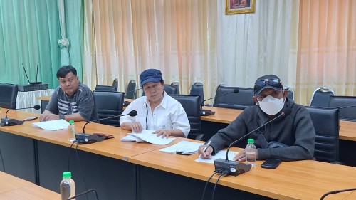 ทน.แม่สอด จัดประชุมชี้แจงปรับเปลี่ยนรูปแบบการก่อสร้างคลองระบายน้ำสายที่ 1 