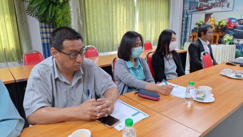ทน.แม่สอด เข้าร่วมการประชุมเพื่อชี้แจงเรื่องการลงระบบแจ้งทะเบียนผู้มีหน้าที่ยืนบัญชีแสดงทรัพย์สินและหนี้สิน (Online Declaration Registration System : ODRS)  